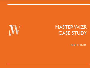 Case Scenario Design Master Wizr