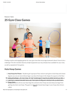 25 Gym Class Games