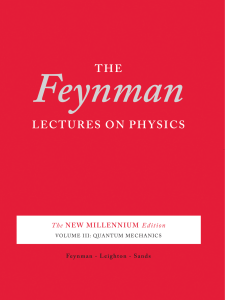 Feynman-lecture-Vol.3-(Quantum Physics)
