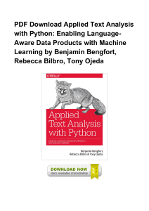 PDF-Applied-Text-Analysis-With-Python-Enabling-Language-Aware-Data-Products-With-Machine-Learning