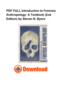 PDF-Introduction-To-Forensic-Anthropology-A-Textbook-2nd-Edition--KINDLE-VV666970942