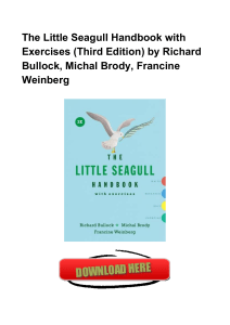 The-Little-Seagull-Handbook-With-Exercises-Third-Edition-by-Richard-Bullock-Michal-Brody-Francin