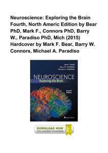 Neuroscience-Exploring-The-Brain-Fourth-North-Americ-Edition-By-Bear-PhD-Mark-F.-Connors-PhD-Ba