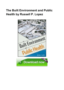 The-Built-Environment-And-Public-Health-by-Russell-P.-Lopez
