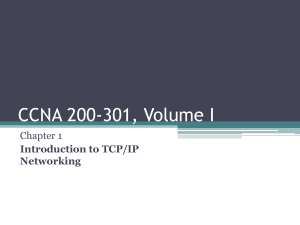 CCNA 200-301 Chapter 1-Introduction to TCP IP Networking(1)