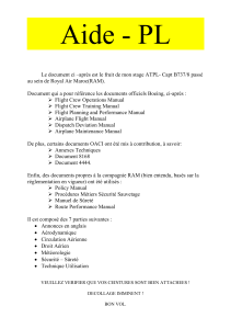 Aide-mémoire ATPL B737/8 : Aérodynamique, Météo, Sécurité