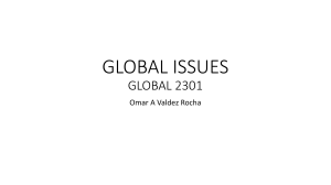 Global Issues Introduction (1)