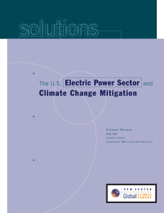 C2ES electric sector 2005