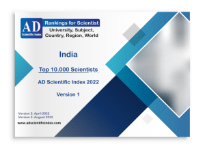 India Top 10000 Scientist Rankings