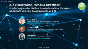 AIX Marketplace, Trends & Directions