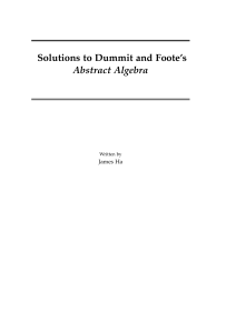 dummit-and-foote-chapter-1-solutions