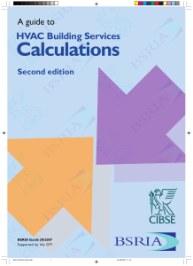 A Guide to HVAC Building Services Calculations 2nd Edition by Kevin Pennycook, D. Churcher and D. Bleicher