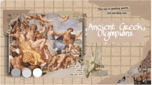 ancient greek mythology