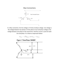 Wye and Delta Connections (1)