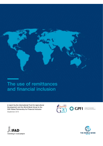 The Use of Remittances and Financial Inclusion