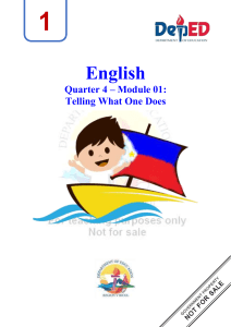 English 1 Q4 Module01