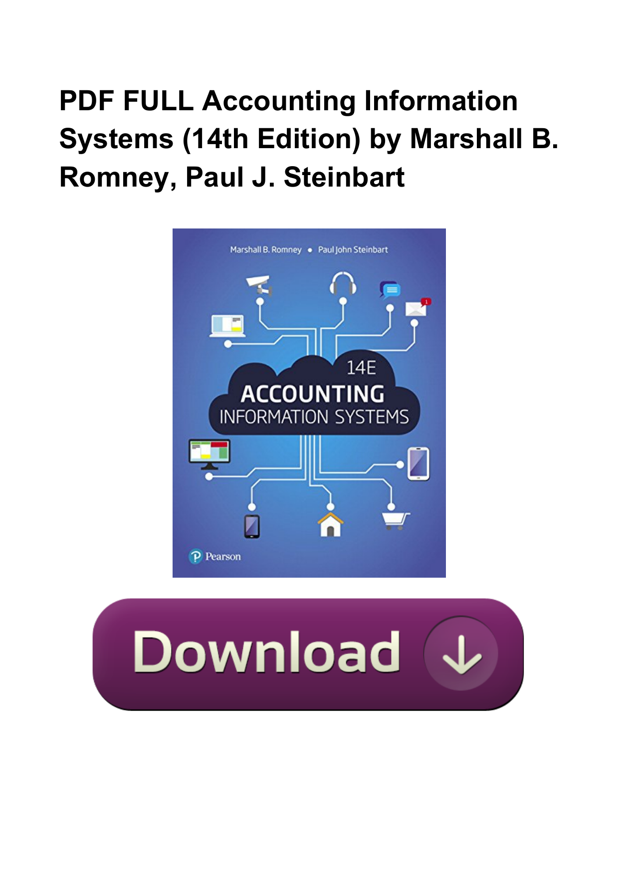 Accounting information systems romney pdf download bank reconciliation software excel free download