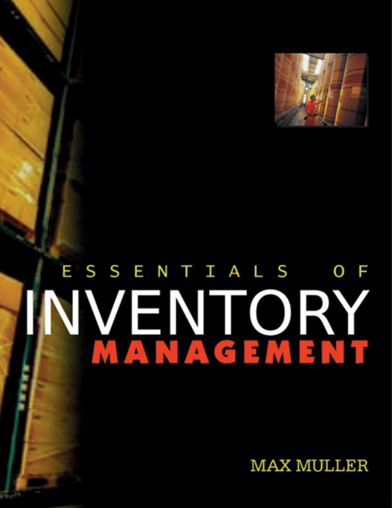 Essentials Of Inventory Management