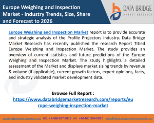 Europe Weighing and Inspection Market