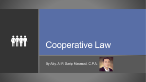 Cooperative Law
