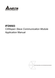 DELTA IA-IFS IFD9503 OM EN 20090422