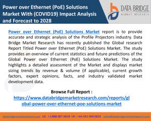 Power over Ethernet (PoE) Solutions Market Analysis with Top Key players - Advantech Co., Ltd., Analog Devices, Inc., Belden Inc., Broadcom, Cisco Systems Inc., COMMSCOPE, Dell