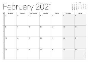February 2021 - January 2022