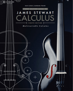 James Stewart - Student Solutions Manual, Chapters 10-17 for Stewart’s Multivariable Calculus, 8th-Cengage Learning (2015)