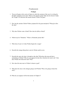 Frankenstein Study Guide