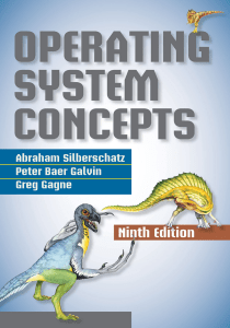 Operating System Concepts 9e