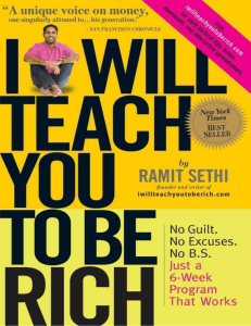 Ramit Sethi - I Will Teach You To Be Rich-Workman Publishing (2009)
