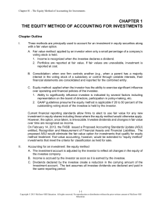 ACC 470 Advanced Accounting Chapter 1 Solutions