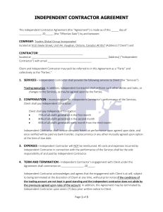 MFF INDEPENDENT CONTRACTOR AGREEMENT V1.2