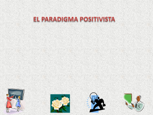 paradigma positivismo