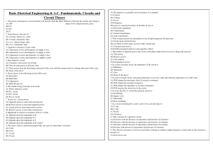 electrical mcq 1