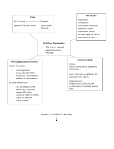 concept map reproductionandsexuality