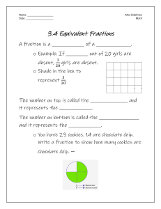 3.4 equivalent fractions guided notes