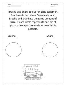 equivalent fractions - bracha and shani