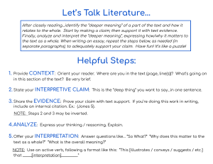 Let’s Talk Literature…Poster - Google Docs