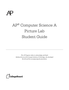 Picture Lab Student Guide updated 2014 Final (1)