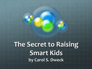 7021606 The Secret to Raising Smart Kids Carol Dwerck v2