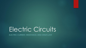Electric Circuits note v3