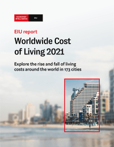 The Economist (Intelligence Unit) - Worldwide Cost of Living (2021)