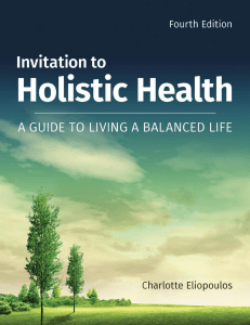 Holistic health textbook