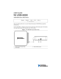 USB-6000 Manual