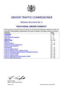 Stat Doc 6 Driver Conduct