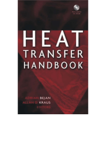 Heat transfer Handbook - Bejan et al