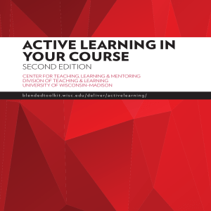 Active Learning In Your Course