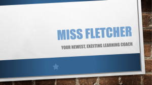 Miss Fletcher