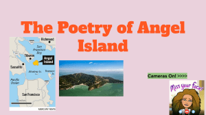 Angel Island Poetry